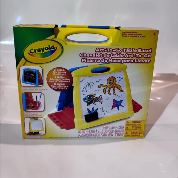 Crayola Art to Go Table Easel - Brand New - Picture 3 of 3
